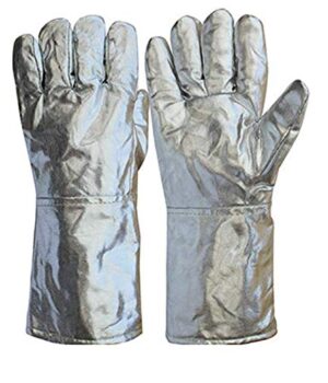 Aluminized Heat Resistant Gloves