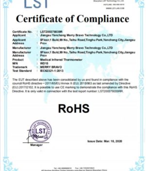 Covid 19 mask approved certificate